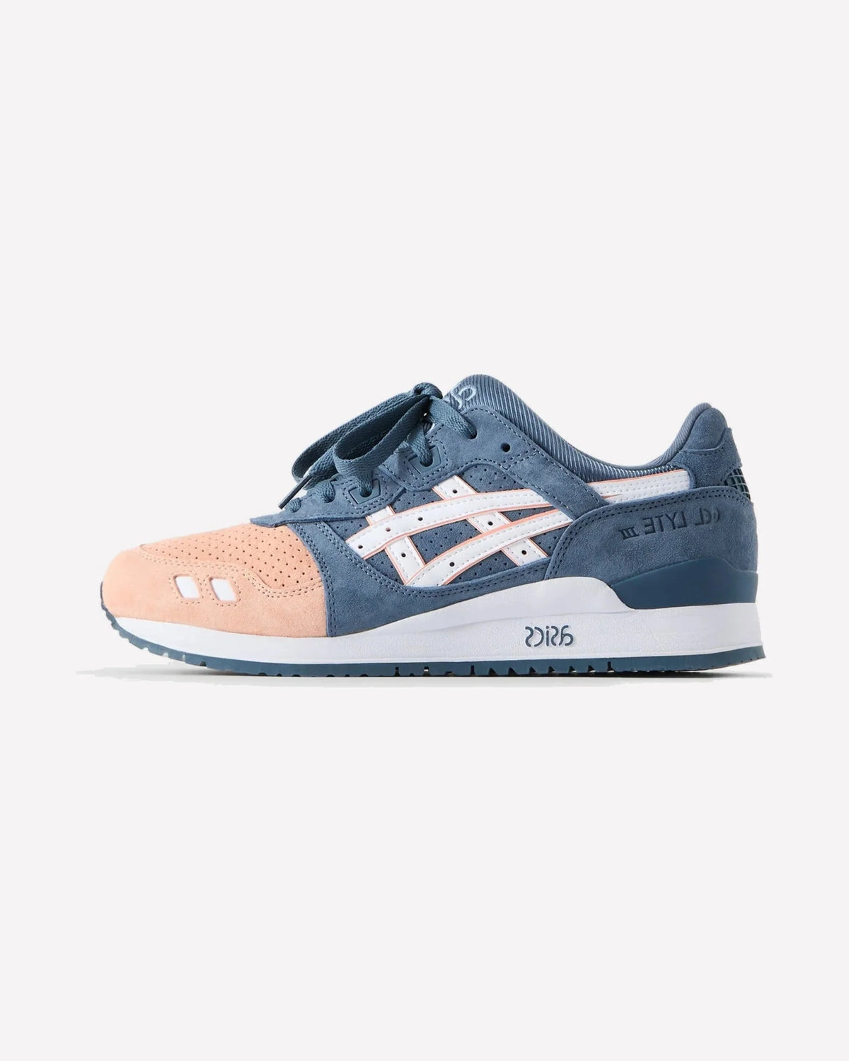 Overkicks - ASICS Gel-Lyte III Remastered Ronnie Fieg Salmon Toe 15th Anniversary (1203B281-700) - vista lateral