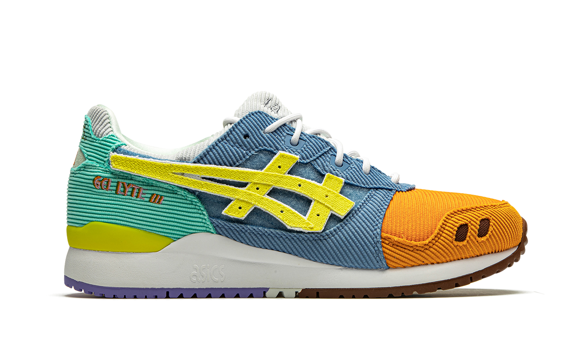 Overkicks - ASICS Gel-Lyte III Sean Wotherspoon x atmos (1203A019-000) - detalle talon