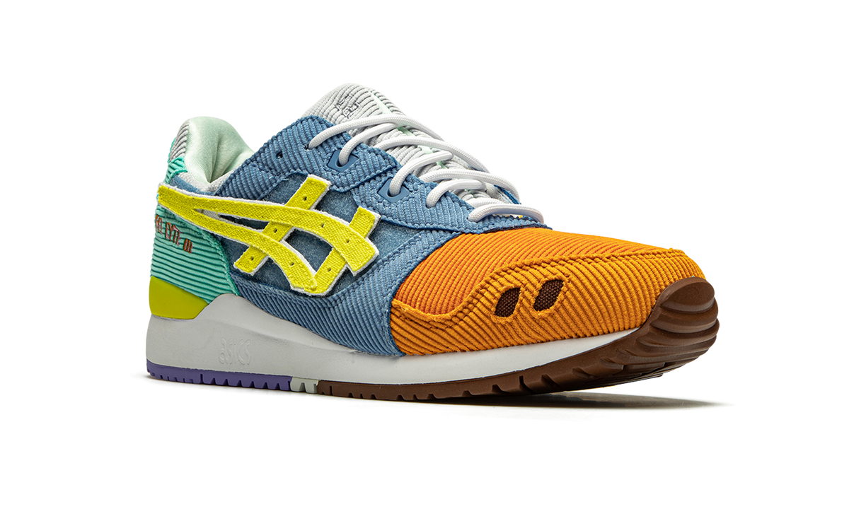 Overkicks - ASICS Gel-Lyte III Sean Wotherspoon x atmos (1203A019-000) - detalle lateral interior