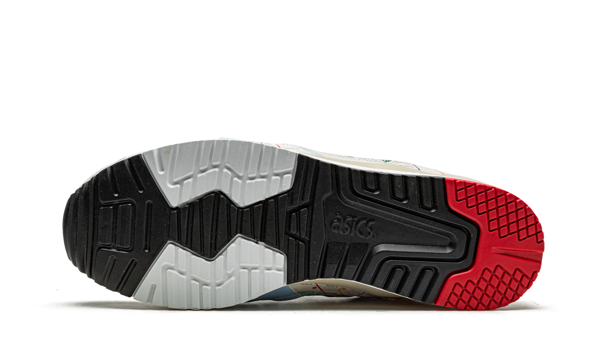 Overkicks - ASICS Gel-Lyte III atmos NYC Subway (1201A528-200) - vista superior