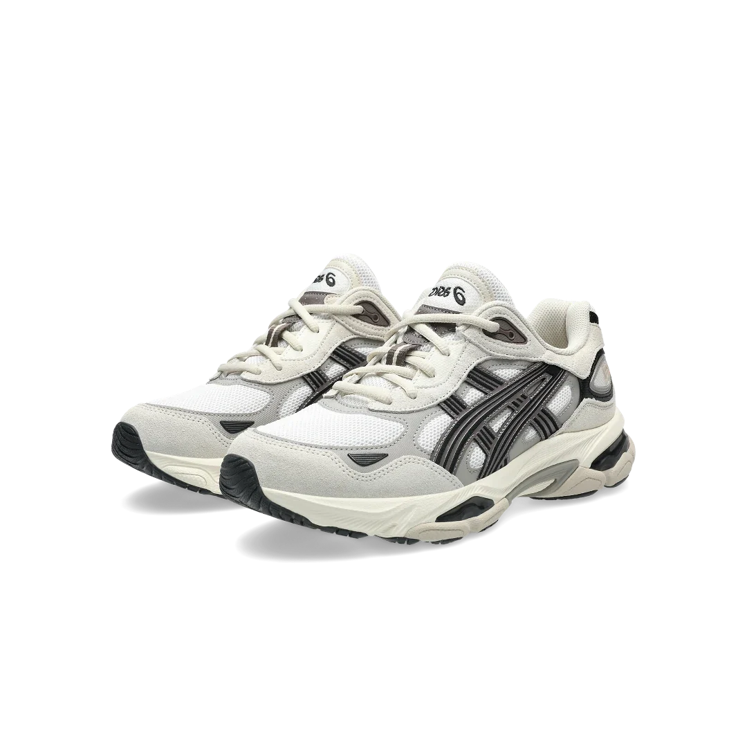 Overkicks - ASICS Gel-NYC 2.0 White Oatmeal (1203A895-104) - vista trasera
