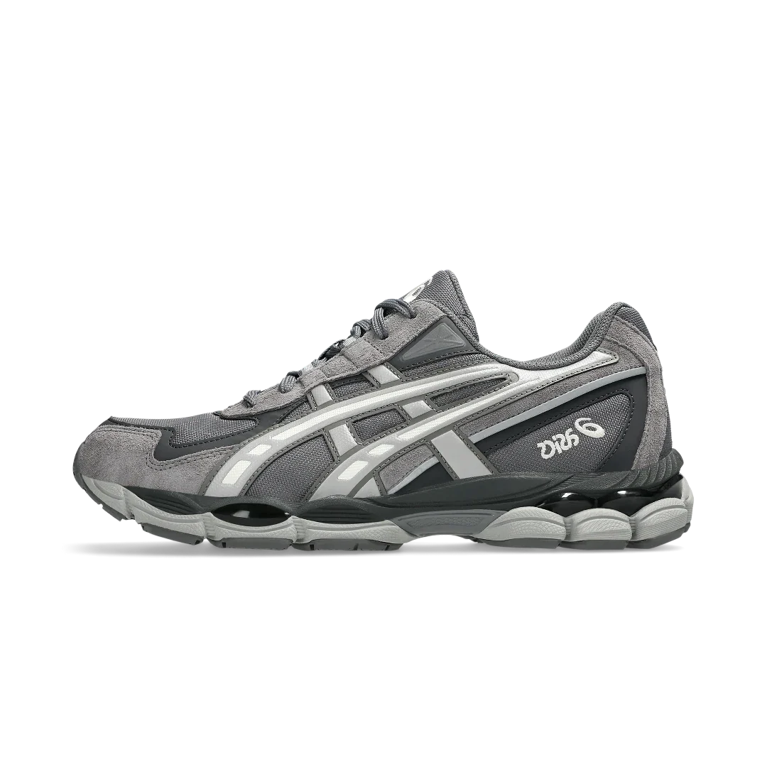 Overkicks - ASICS Gel-NYC 2055 Carbon Cement Grey (1203A755-021) - vista lateral