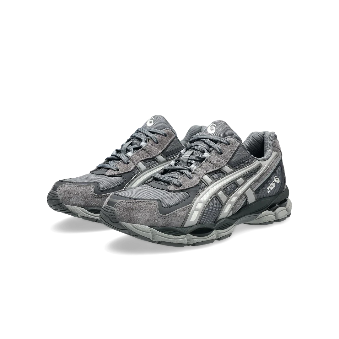 Overkicks - ASICS Gel-NYC 2055 Carbon Cement Grey (1203A755-021) - vista trasera