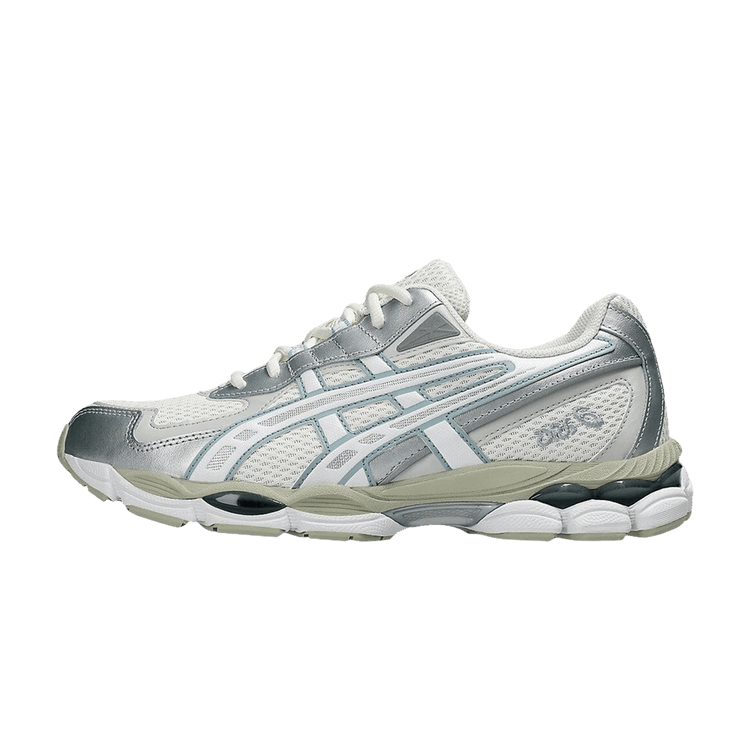 Overkicks - ASICS Gel-NYC 2055 Cream Dolphin Grey (1203A542-107) - vista lateral