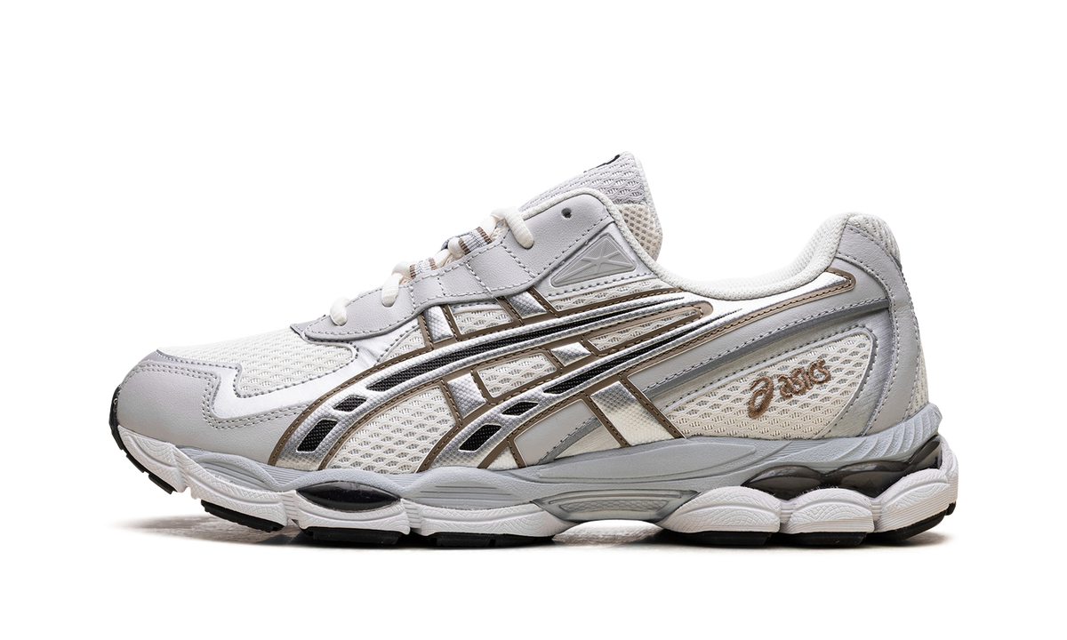Overkicks - ASICS Gel-NYC 2055 Cream Pure Silver (1203A542-100) - vista lateral
