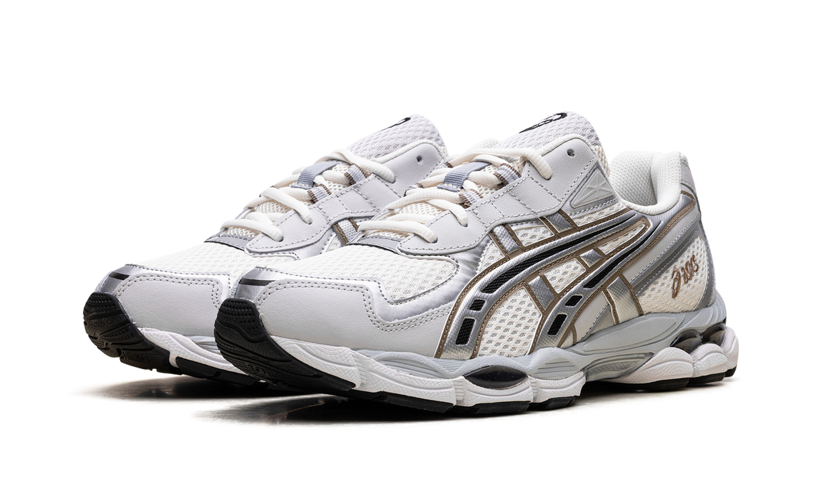 Overkicks - ASICS Gel-NYC 2055 Cream Pure Silver (1203A542-100) - vista trasera