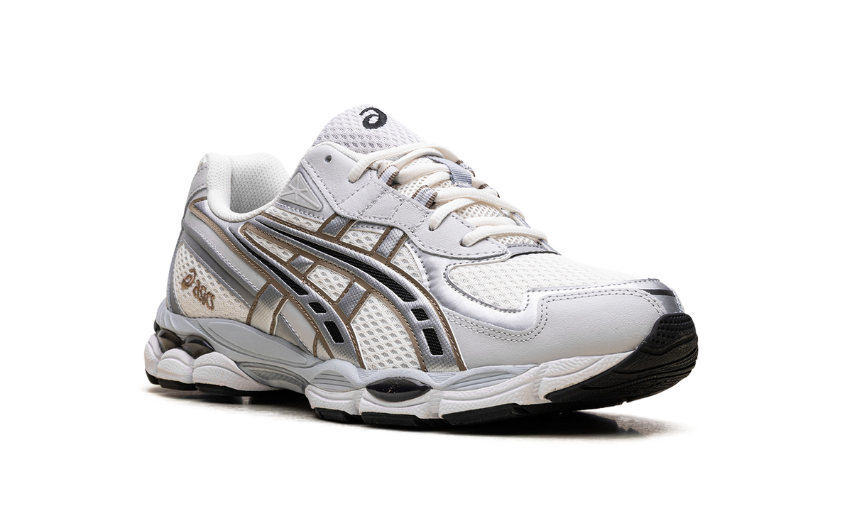 Overkicks - ASICS Gel-NYC 2055 Cream Pure Silver (1203A542-100) - detalle lateral interior