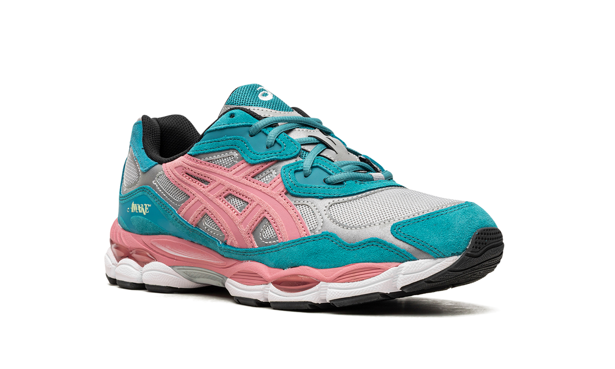 Overkicks - ASICS Gel-NYC Awake NY Teal (1201A850-022) - detalle lengüeta