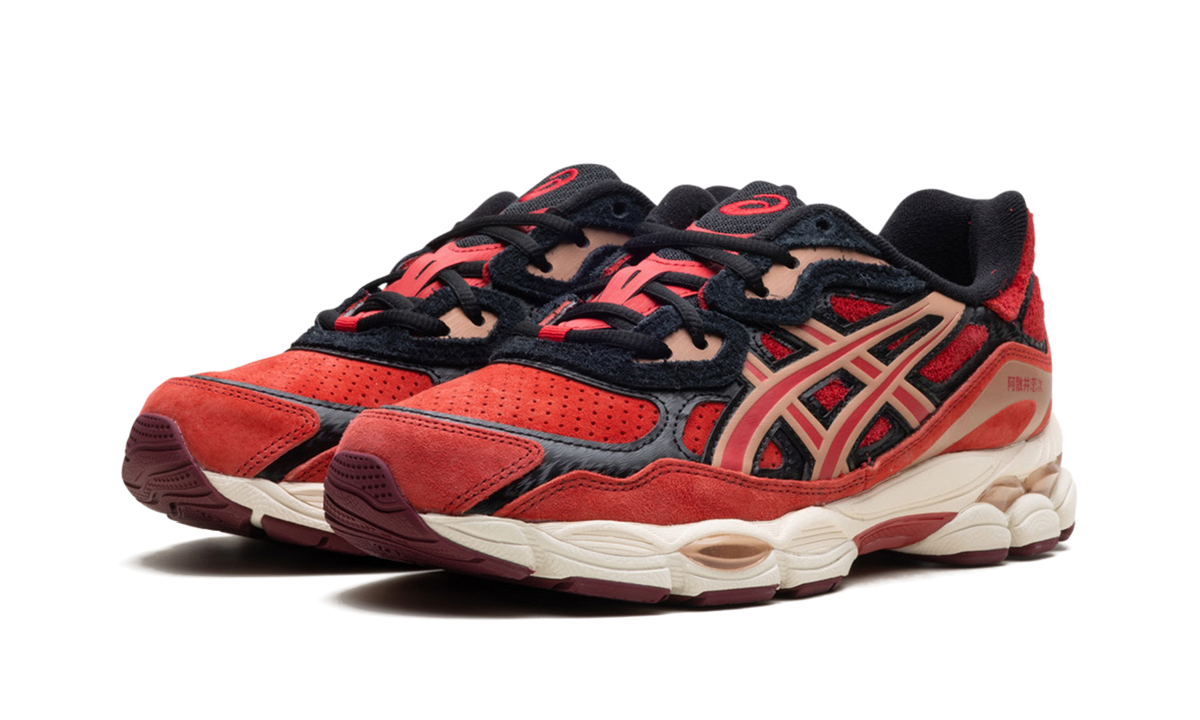 Overkicks - ASICS Gel-NYC BLEACH Renji Abarai (1203A724-600) - vista trasera