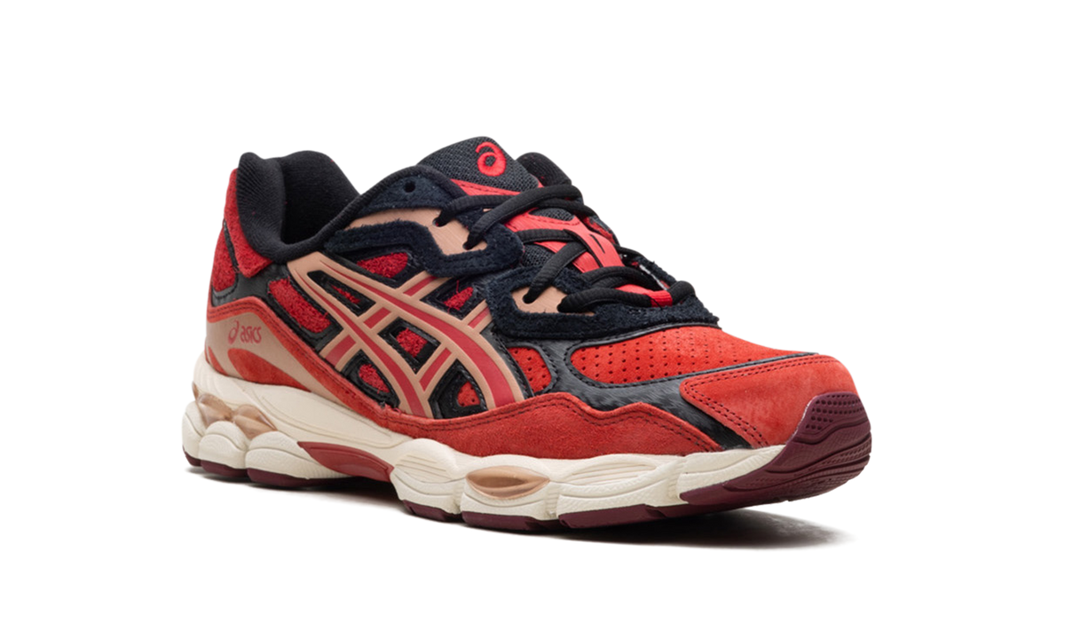 Overkicks - ASICS Gel-NYC BLEACH Renji Abarai (1203A724-600) - detalle lateral interior