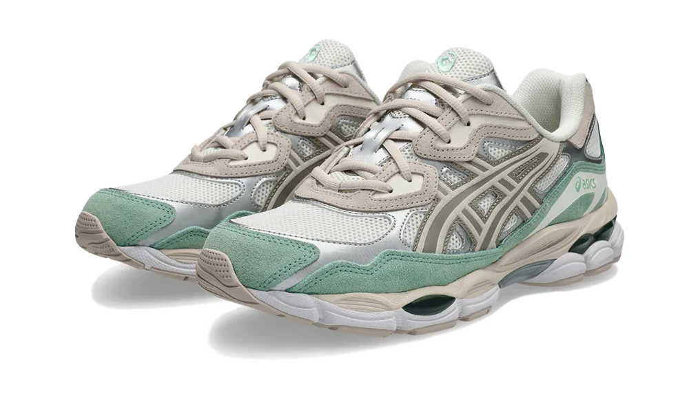 Overkicks - ASICS Gel-NYC Beige Green (1203A859-100) - vista trasera