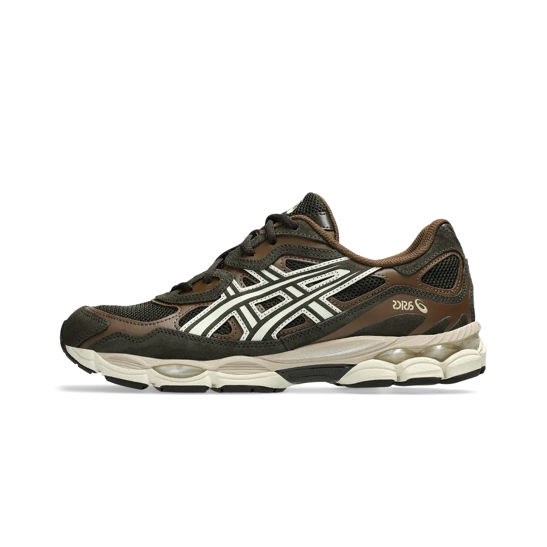 Overkicks - ASICS Gel-NYC Black Coffee (1203A663-200) - vista lateral