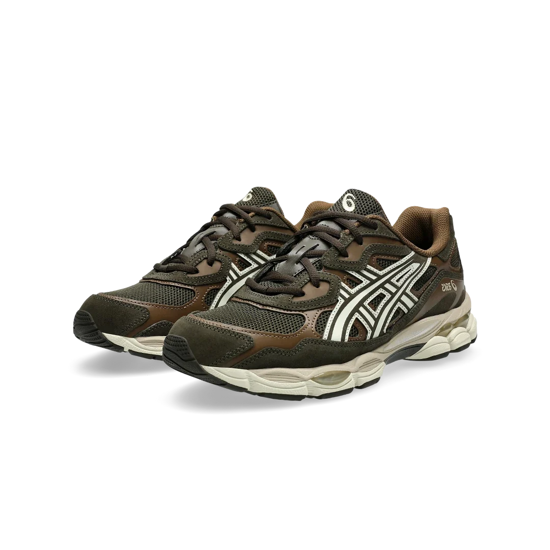Overkicks - ASICS Gel-NYC Black Coffee (1203A663-200) - vista trasera