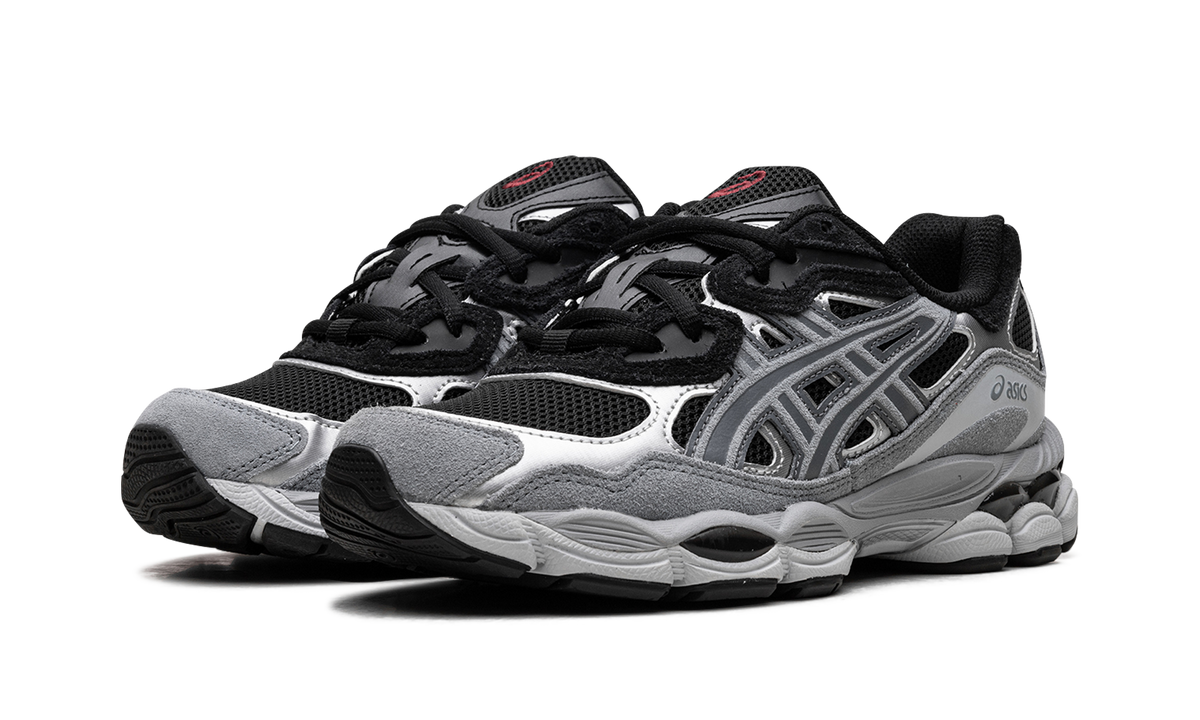 Overkicks - ASICS Gel-NYC Black Fjord Grey (1203A383-003) - vista trasera