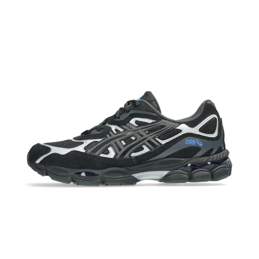 Overkicks - ASICS Gel-NYC Black Graphite Grey Blue (1203A940-001) - vista lateral