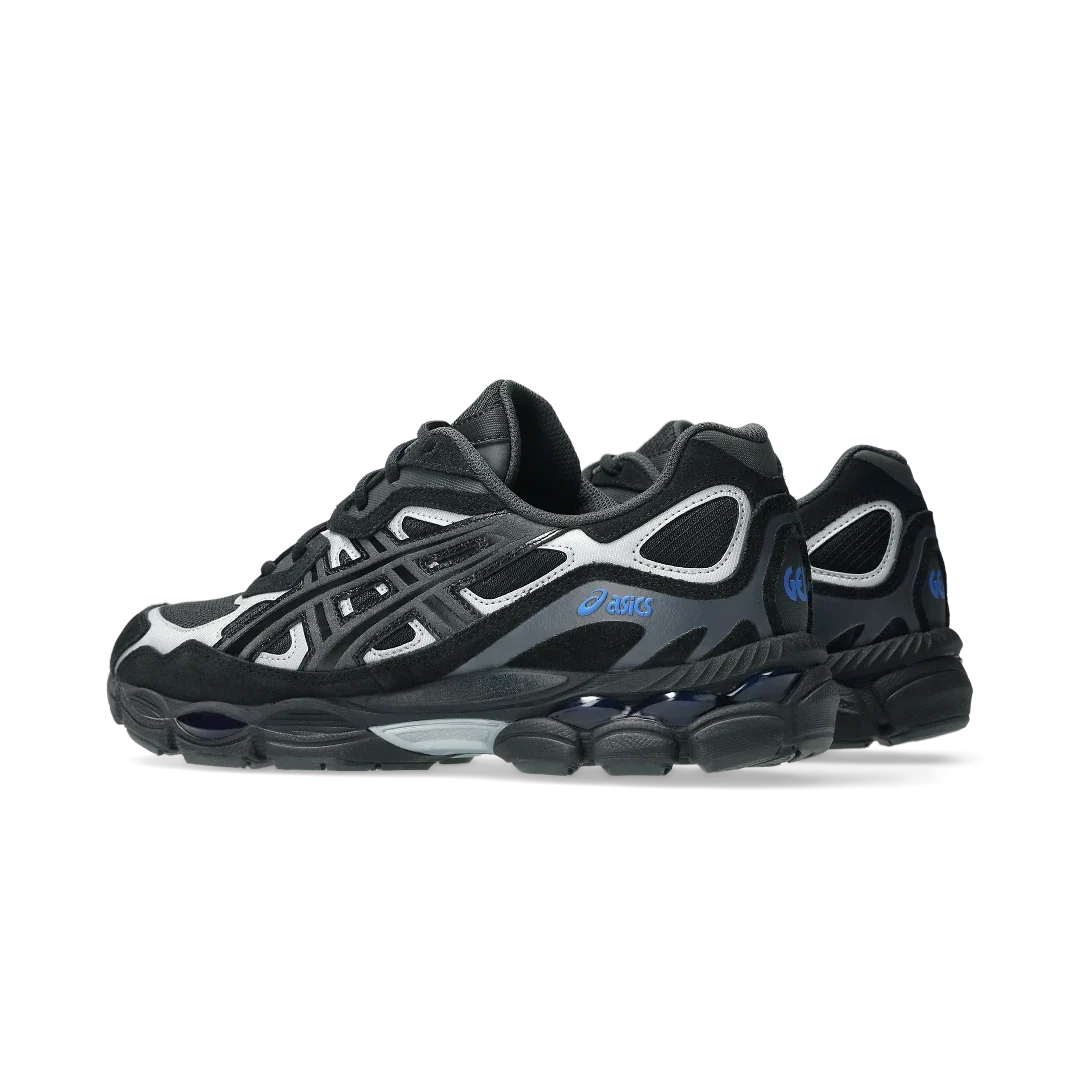 Overkicks - ASICS Gel-NYC Black Graphite Grey Blue (1203A940-001) - par completo