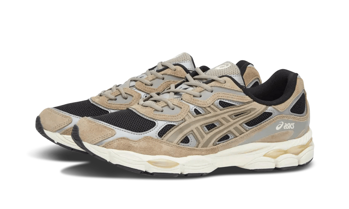Overkicks - ASICS Gel-NYC Black Greige (1203A383-005) - vista trasera