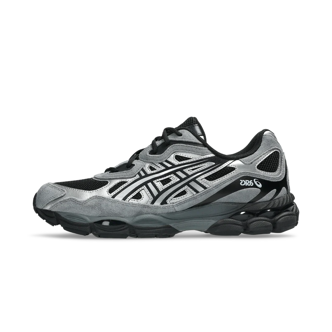Overkicks - ASICS Gel-NYC Black Pure Silver Grey (1203A944-001) - vista lateral