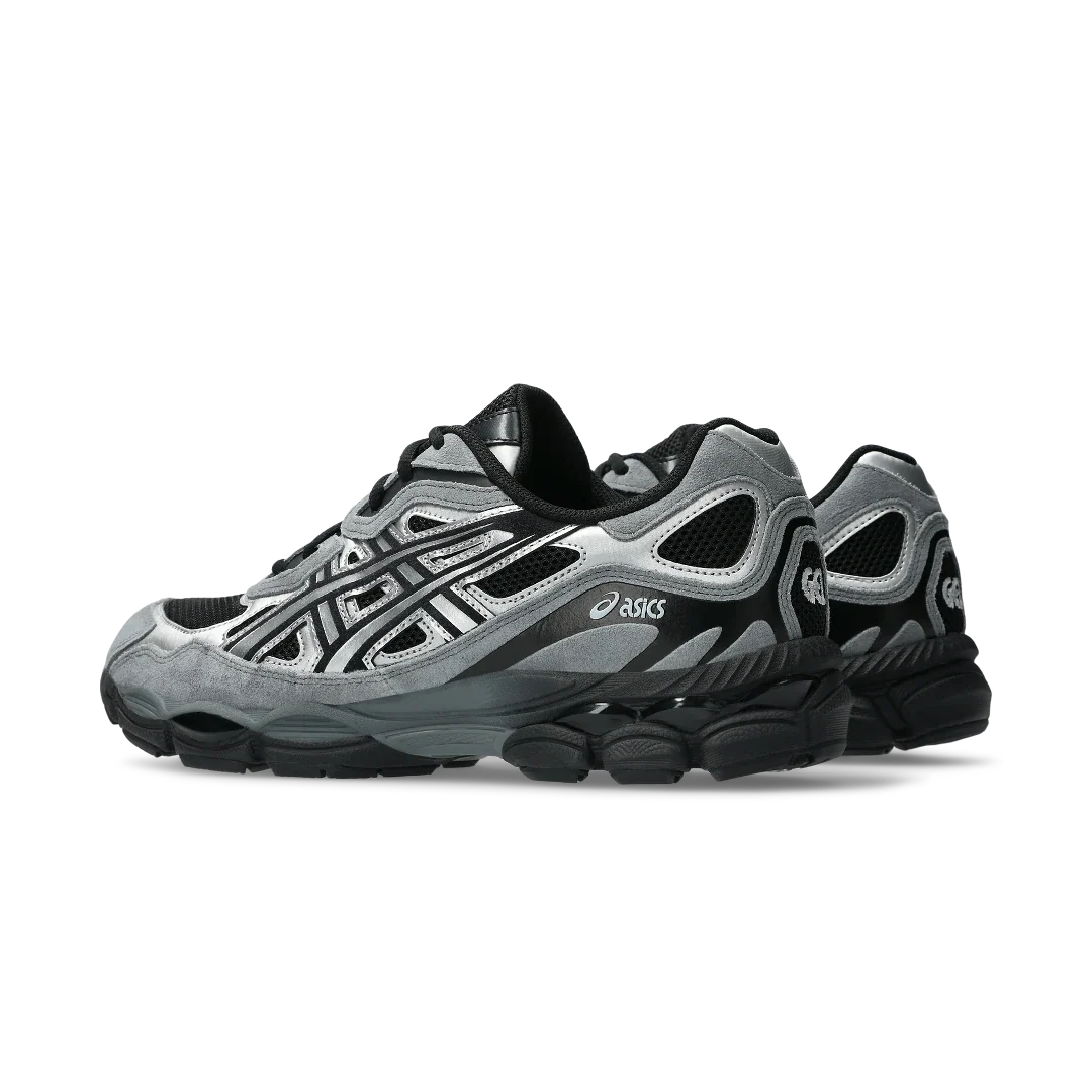 Overkicks - ASICS Gel-NYC Black Pure Silver Grey (1203A944-001) - par completo