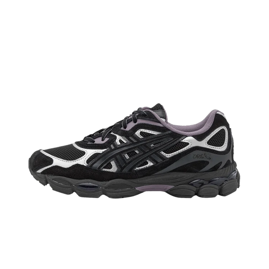 Overkicks - ASICS Gel-NYC Black Purple Graphite Grey (1203A632-001) - vista lateral