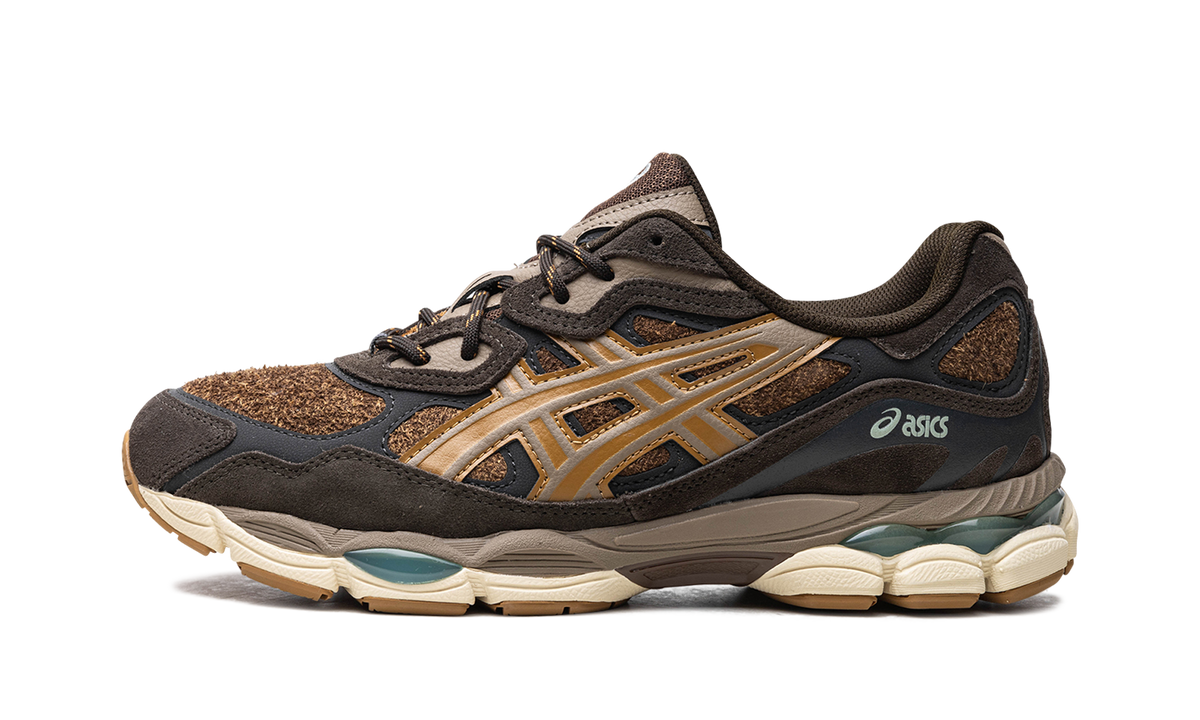 Overkicks - ASICS Gel-NYC Brown Storm Tan Presidio (1203A477-200) - vista lateral