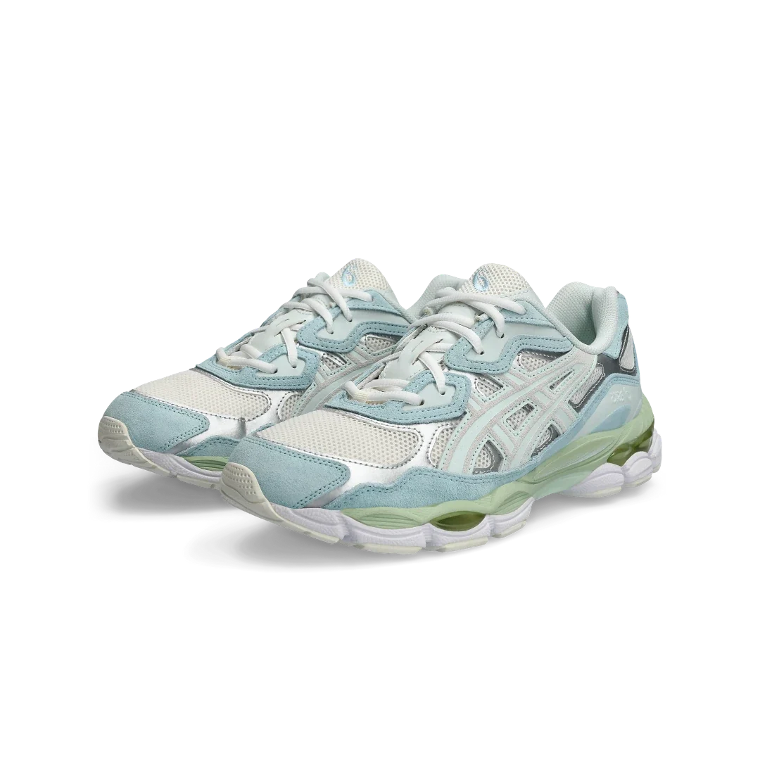 Overkicks - ASICS Gel-NYC Cream Aquamarine (1203A383-100) - vista trasera