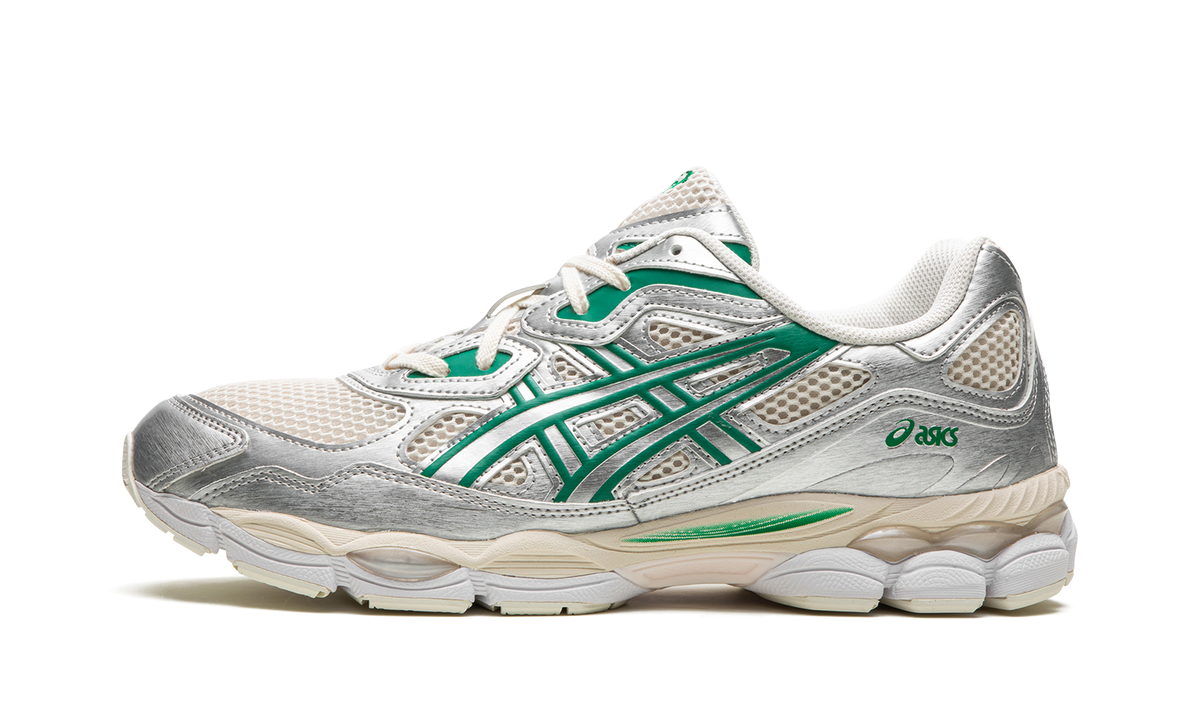 Overkicks - ASICS Gel-NYC Cream Kale (1201A971-200) - vista lateral