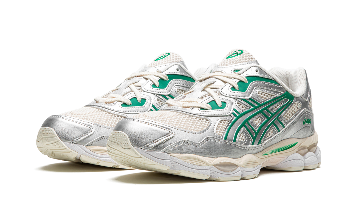 Overkicks - ASICS Gel-NYC Cream Kale (1201A971-200) - vista trasera