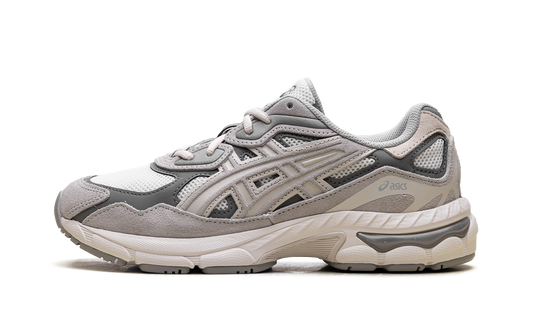 Overkicks - ASICS Gel-NYC Cream Oyster Grey (GS) (1204A175-100) - vista lateral