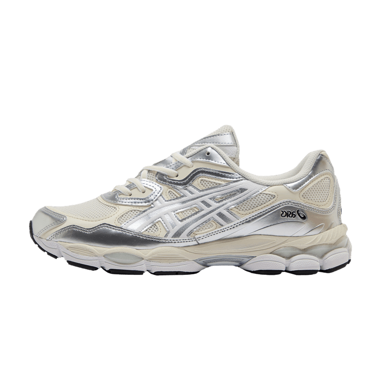 Overkicks - ASICS Gel-NYC Cream Pure Silver (1203A805-101) - vista lateral