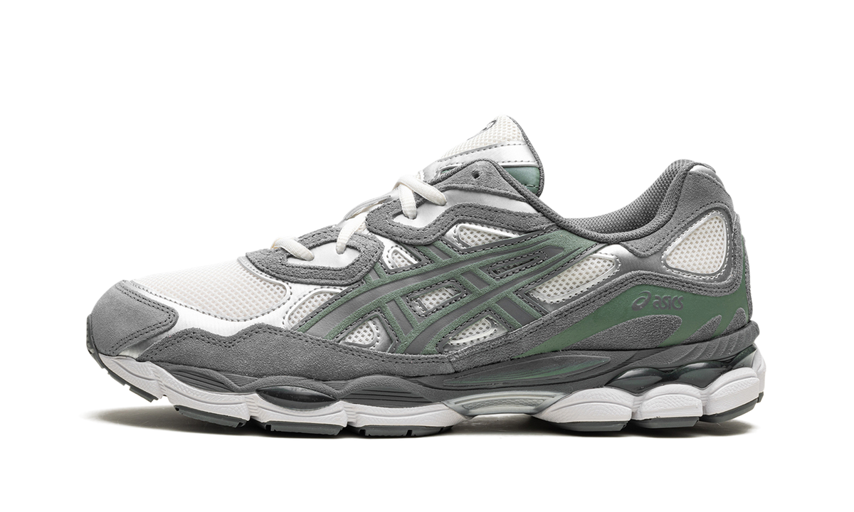 Overkicks - ASICS Gel-NYC Cream Steel Grey (1203A383-101) - vista lateral