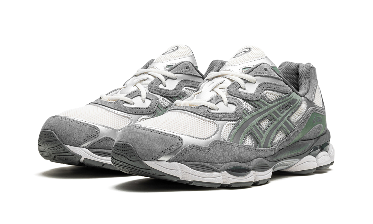 Overkicks - ASICS Gel-NYC Cream Steel Grey (1203A383-101) - vista trasera