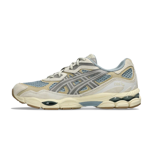 Overkicks - ASICS Gel-NYC Dolphin Oyster Grey (1203A372-402) - vista lateral