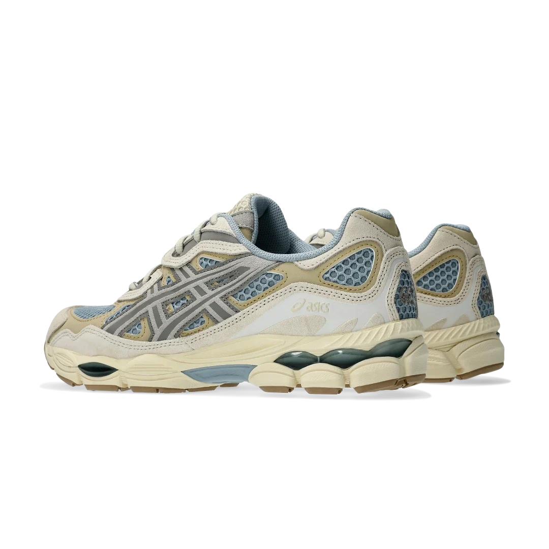 Overkicks - ASICS Gel-NYC Dolphin Oyster Grey (1203A372-402) - par completo