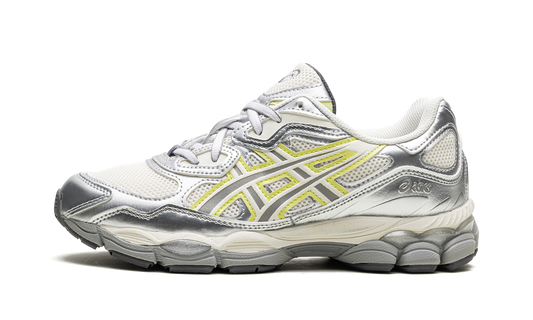 Overkicks - ASICS Gel-NYC EMMI White Huddle Yellow (Womens) (1202A498-100) - vista lateral