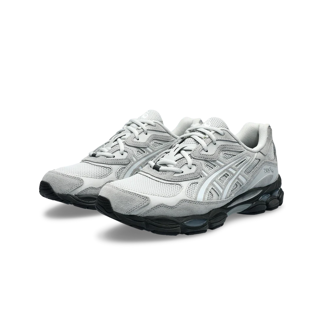 Overkicks - ASICS Gel-NYC Glacier Grey Black (1203A417-020) - vista trasera