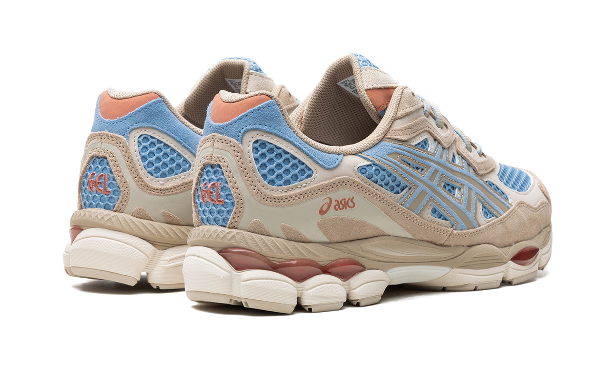 Overkicks - ASICS Gel-NYC Harbor Blue Wood Crepe (1203A372-401) - par completo