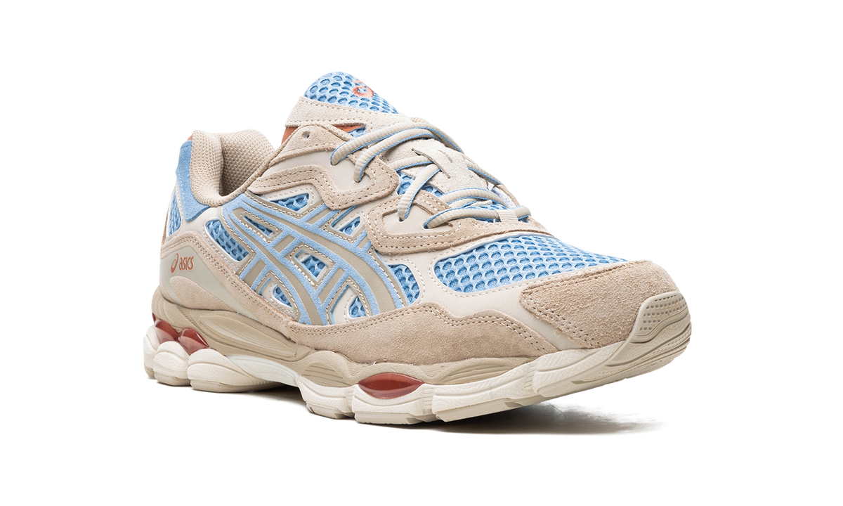 Overkicks - ASICS Gel-NYC Harbor Blue Wood Crepe (1203A372-401) - detalle lateral interior