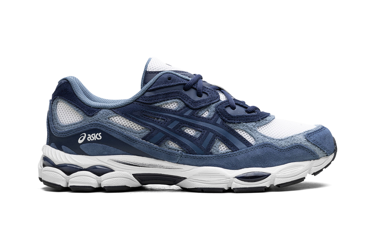 Overkicks - ASICS Gel-NYC Indigo (1203A625-100) - detalle talon