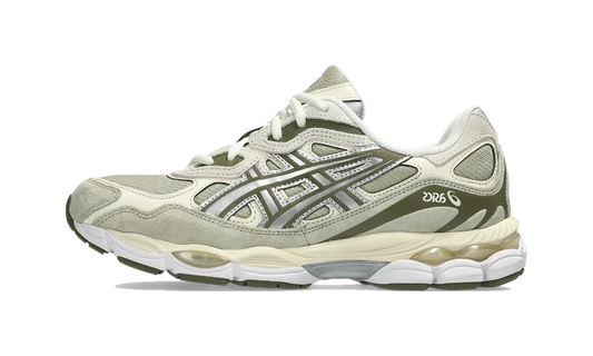 Overkicks - ASICS Gel-NYC Khaki Pure Silver (1203A739-302) - vista lateral