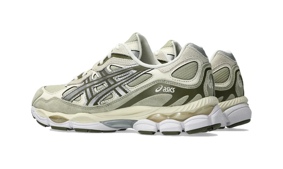 Overkicks - ASICS Gel-NYC Khaki Pure Silver (1203A739-302) - par completo