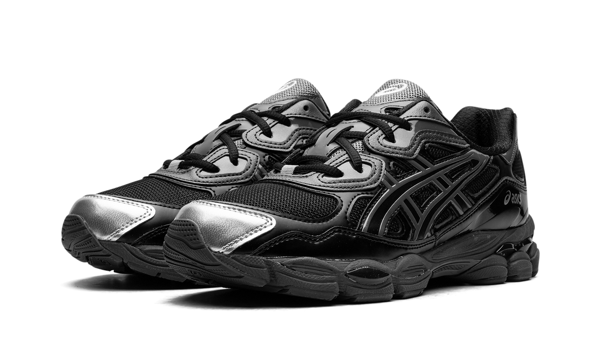 Overkicks - ASICS Gel-NYC Kicki Yang Zhang Black Pure Silver (1203A571-001) - vista trasera