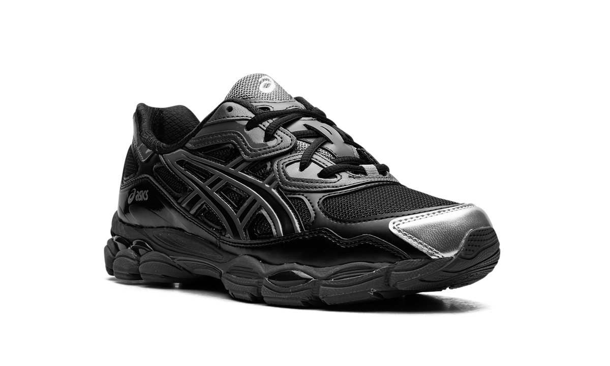 Overkicks - ASICS Gel-NYC Kicki Yang Zhang Black Pure Silver (1203A571-001) - detalle lateral interior