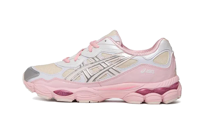 Overkicks - ASICS Gel-NYC Kicki Yang Zhang Pink Cream Pure Silver (1203A571-100) - vista lateral