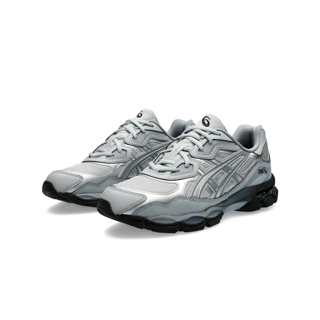 Overkicks - ASICS Gel-NYC Mid Grey Sheet Rock (1203A280-020) - vista trasera