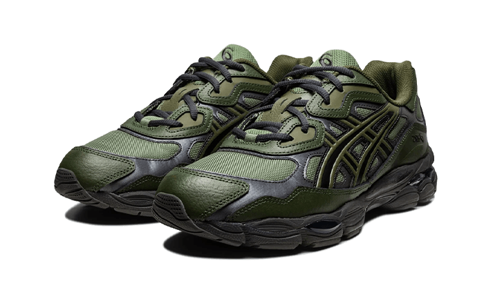 Overkicks - ASICS Gel NYC Moss (1203A280-300) - vista trasera