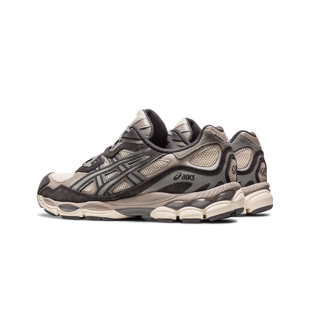 Overkicks - ASICS Gel-NYC Oatmeal Obsidian Grey (1201A789-250) - par completo