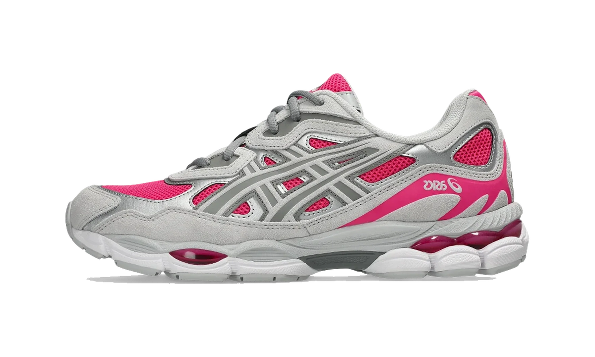 Overkicks - ASICS Gel-NYC Pink Glo Concrete (1203A383-701) - vista lateral