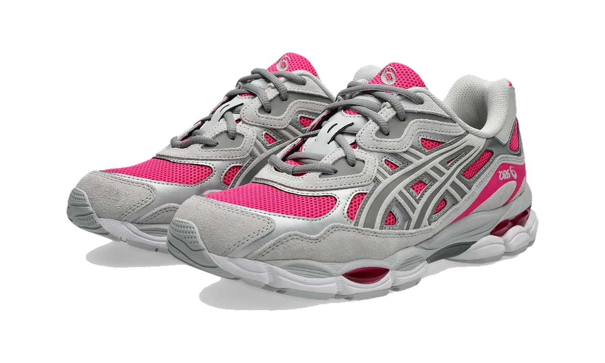 Overkicks - ASICS Gel-NYC Pink Glo Concrete (1203A383-701) - vista trasera