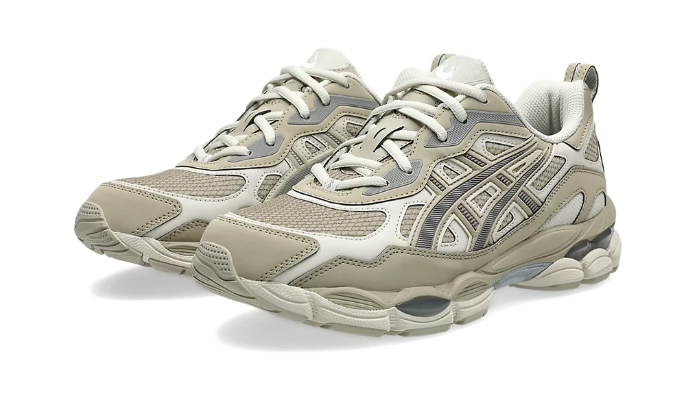 Overkicks - ASICS Gel-NYC RGD Smoke Grey Wool (1203A735-022) - detalle talon